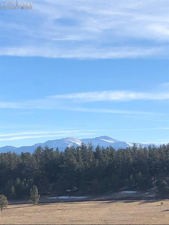 Image 42 of 42: The view of Pikes Peak from the home!
