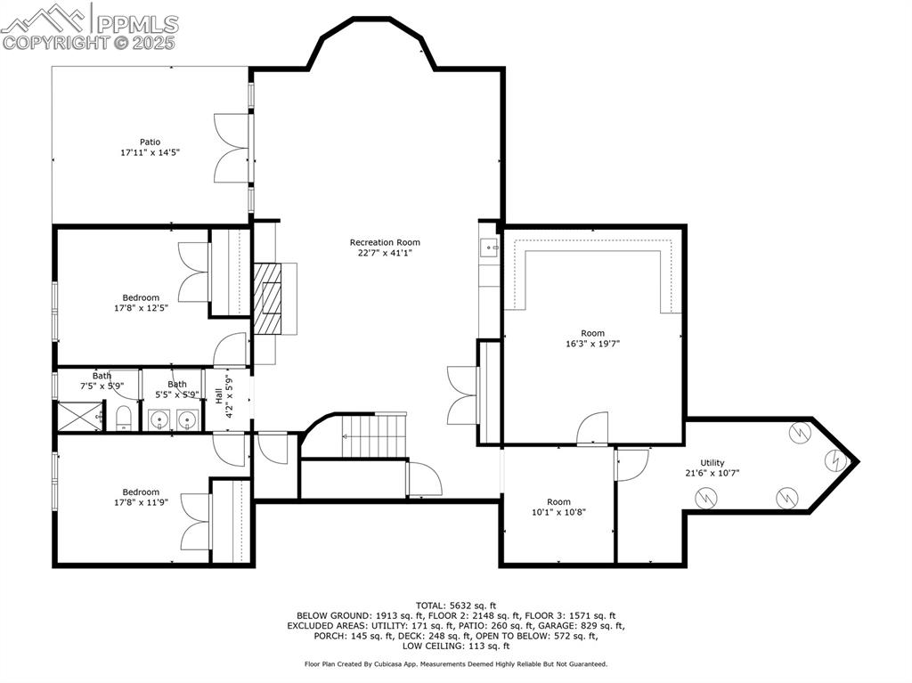 Image 48 of 50: Basement floorplan