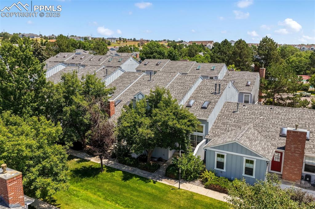 Image 47 of 47: Aerial view of residential area