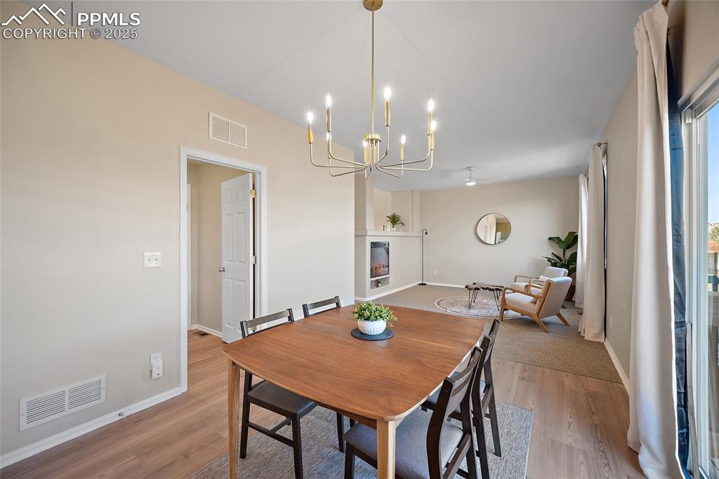 Image 13 of 45: Alternate view of dining area