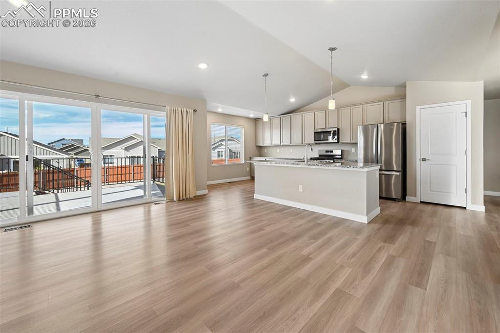 Image 9 of 42: Open concept living!