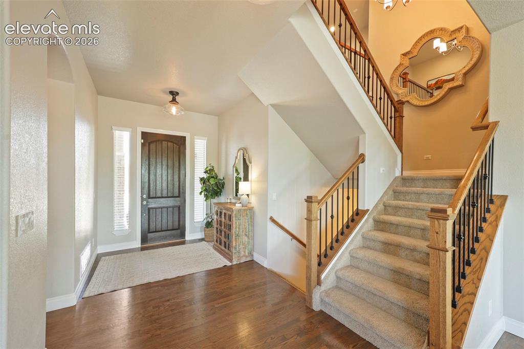 Image 3 of 38: Entry features both up and down access