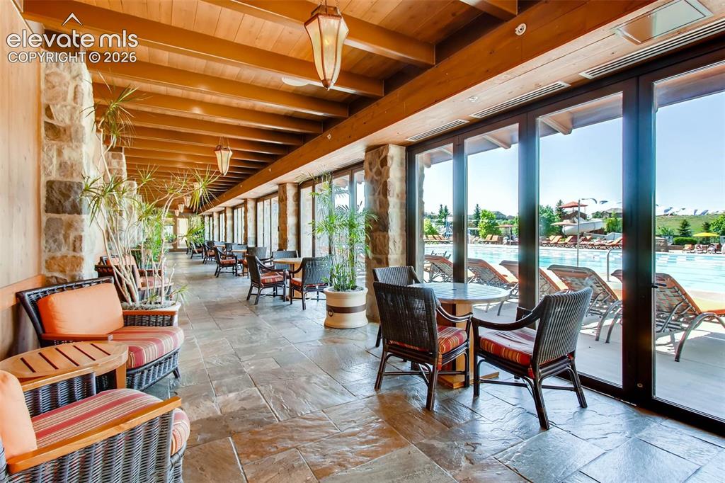 Image 41 of 43: Snack bar at the pool