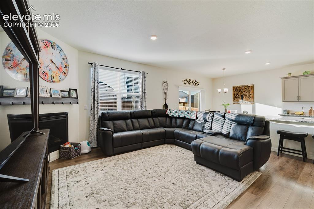 Image 20 of 47: Enjoy family time as well as entertaining friends in the spacious Living Ro