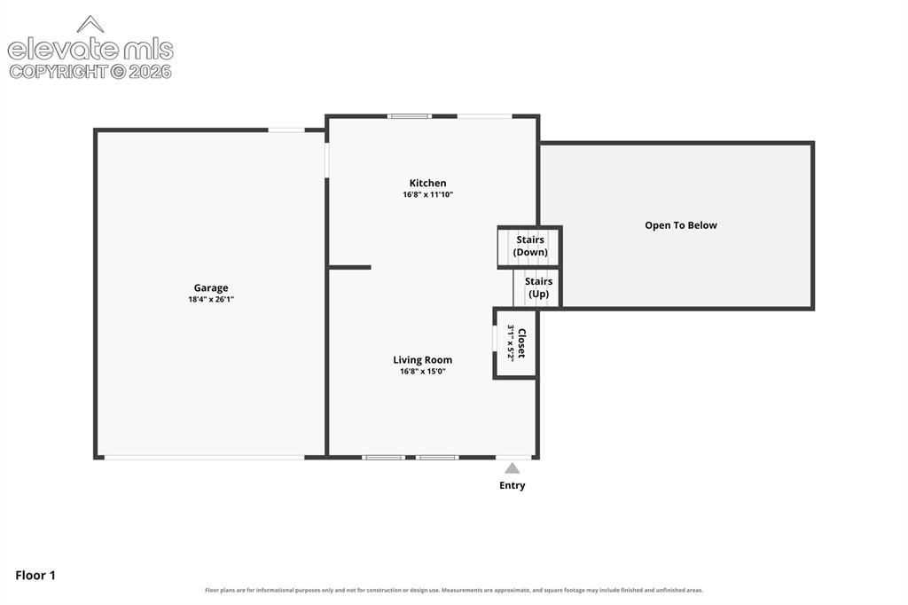 Image 47 of 49: Main Level Floorplan