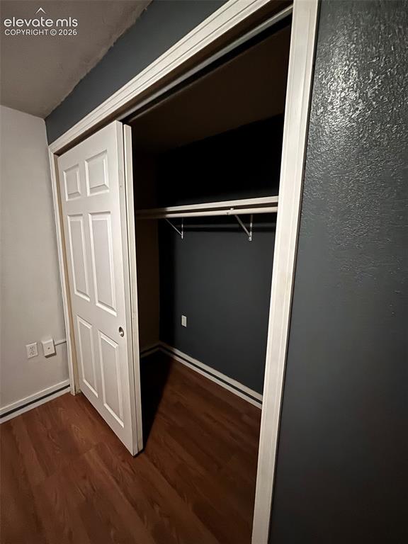 Image 13 of 18: Closet in basement bedroom