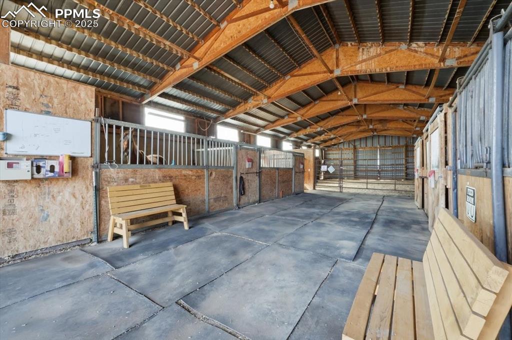Image 36 of 49: Center barn stalls
