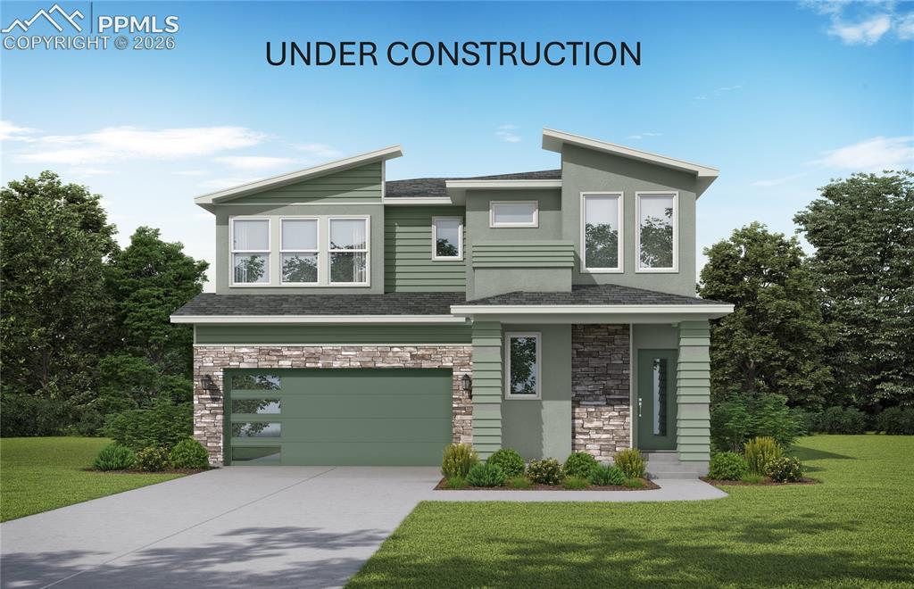 Caption: Front of Structure
