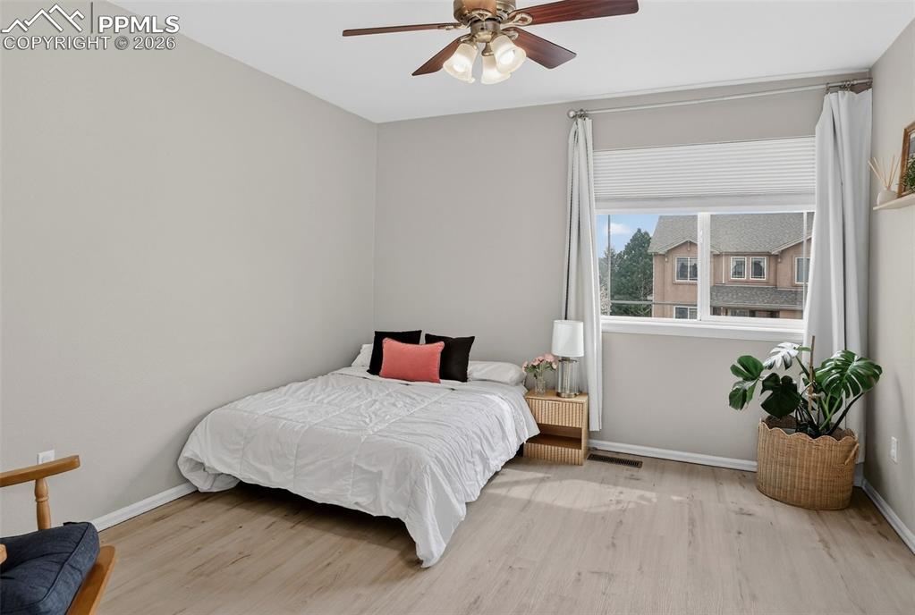 Image 31 of 50: Upper level 3rd bedroom.