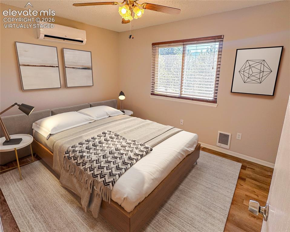 Image 17 of 38: Master Bedroom - virtually staged