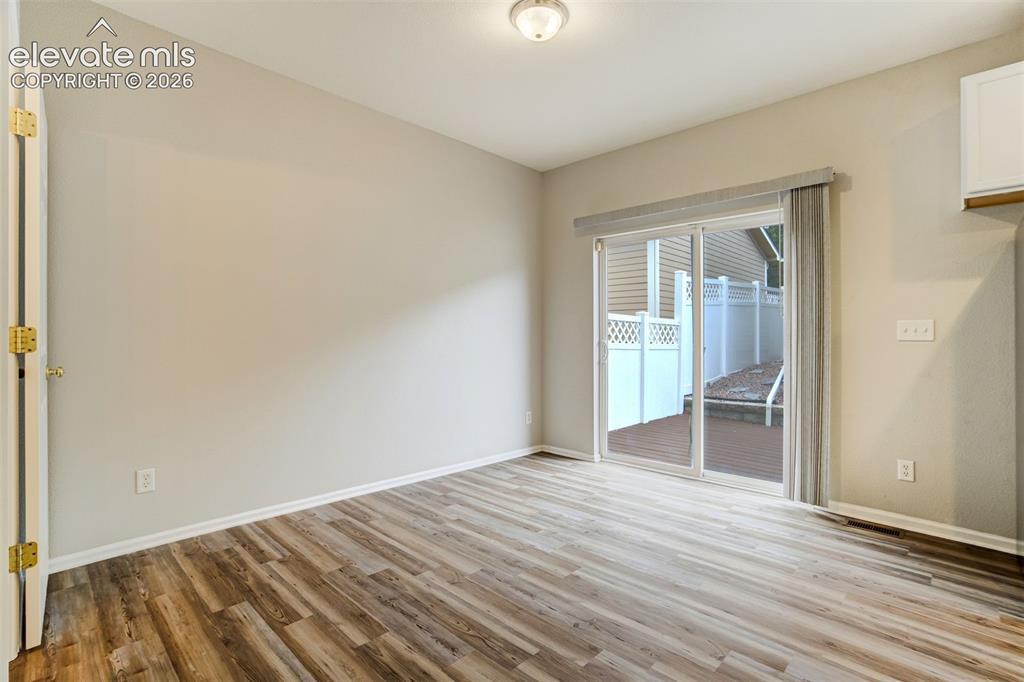Image 12 of 39: Large dining space to be used for whatever life needs! 