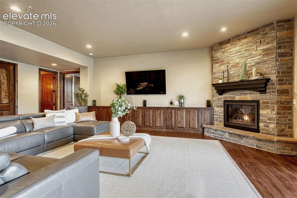 Image 6 of 50: Family Room in Basement