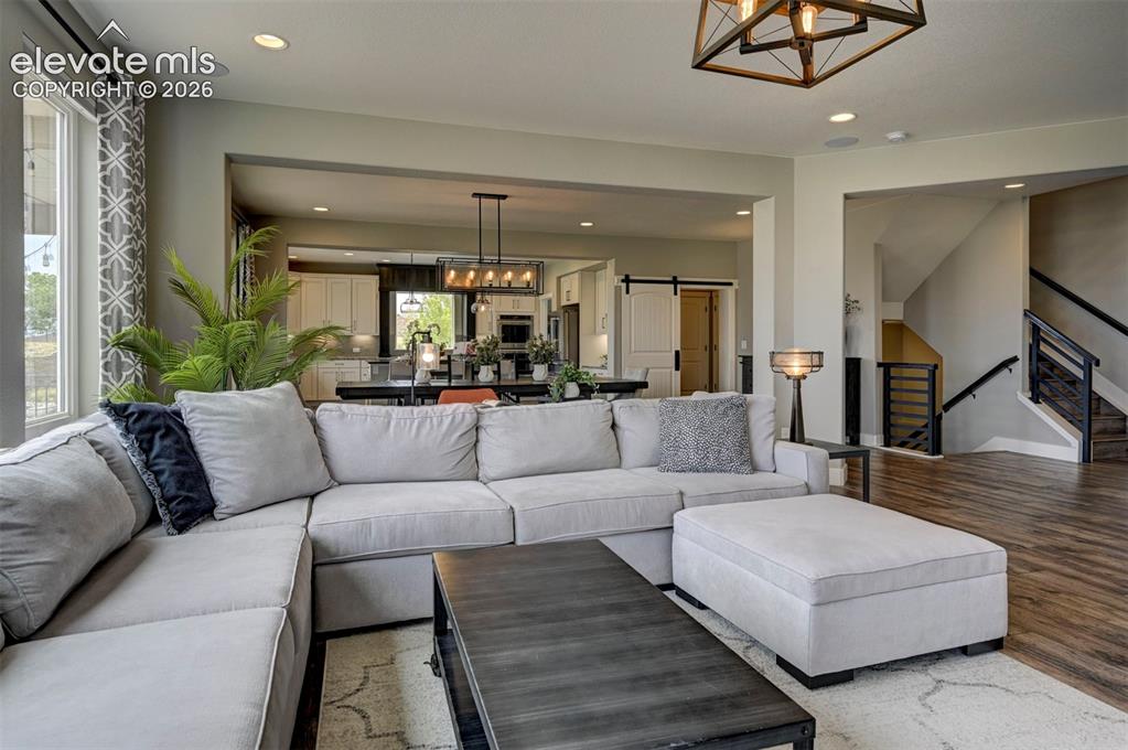 Image 11 of 50: Cozy but grand! 