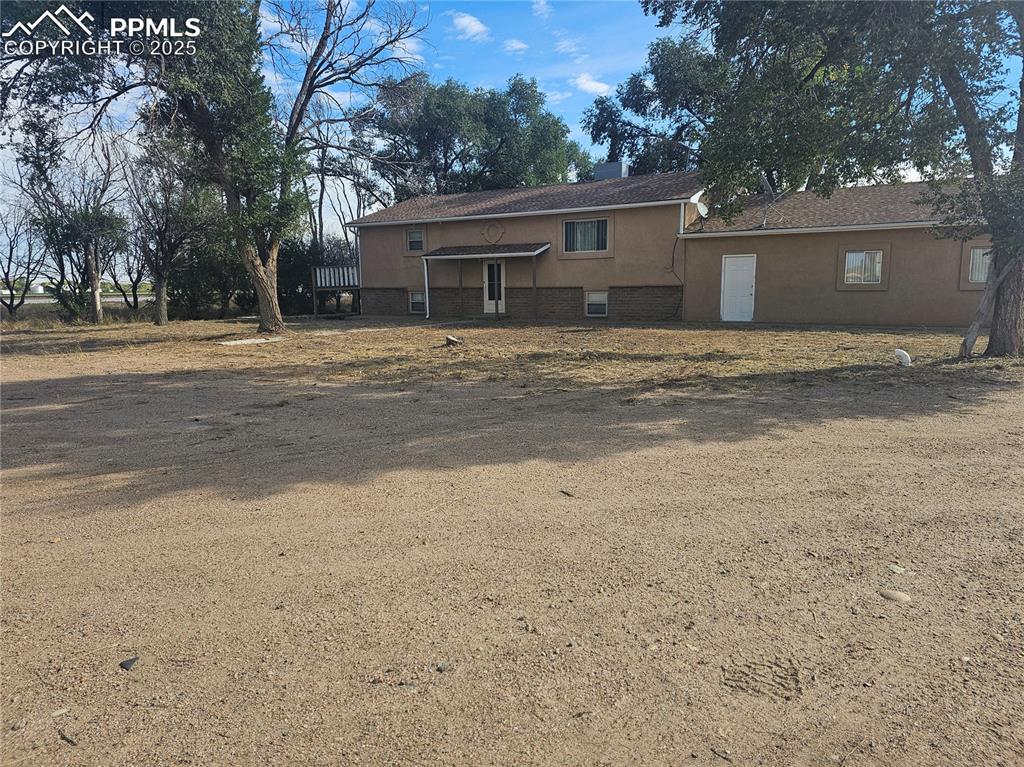 Caption: Front of Structure