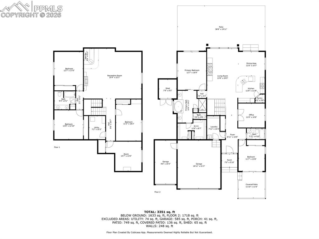 Image 49 of 49: View of floor plan / room layout