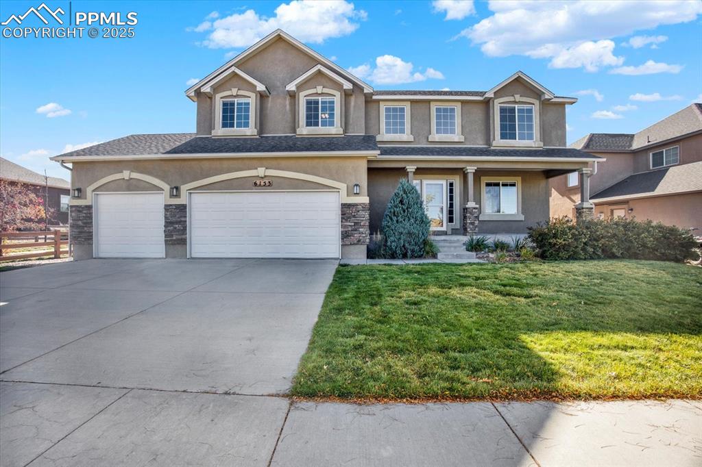 Caption: Front of Structure