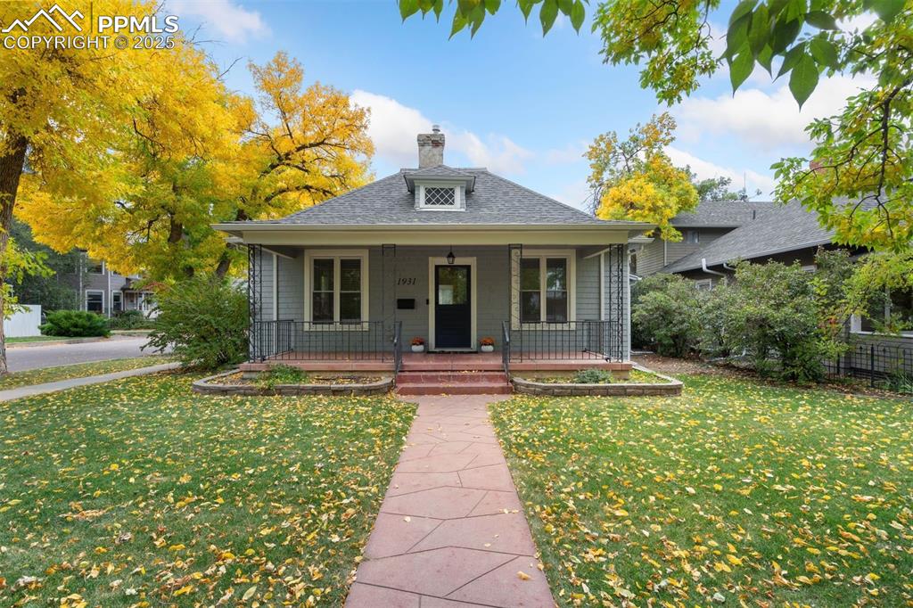 Caption: Quintessential Old North End Bungalow with main level living.