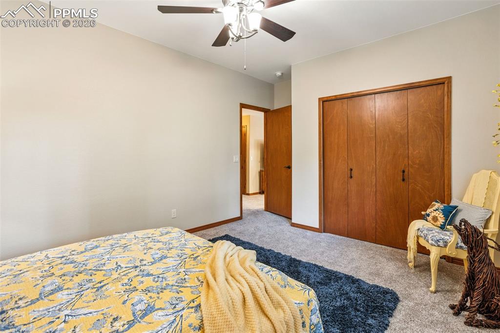 Image 34 of 50: Bed #3 has ample closet space