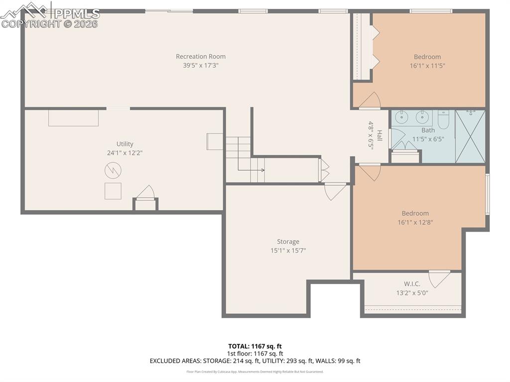 Image 49 of 50: Lower level B4 utility room conversion