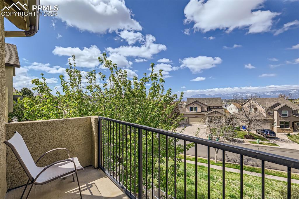 Image 21 of 26: Balcony with a residential view