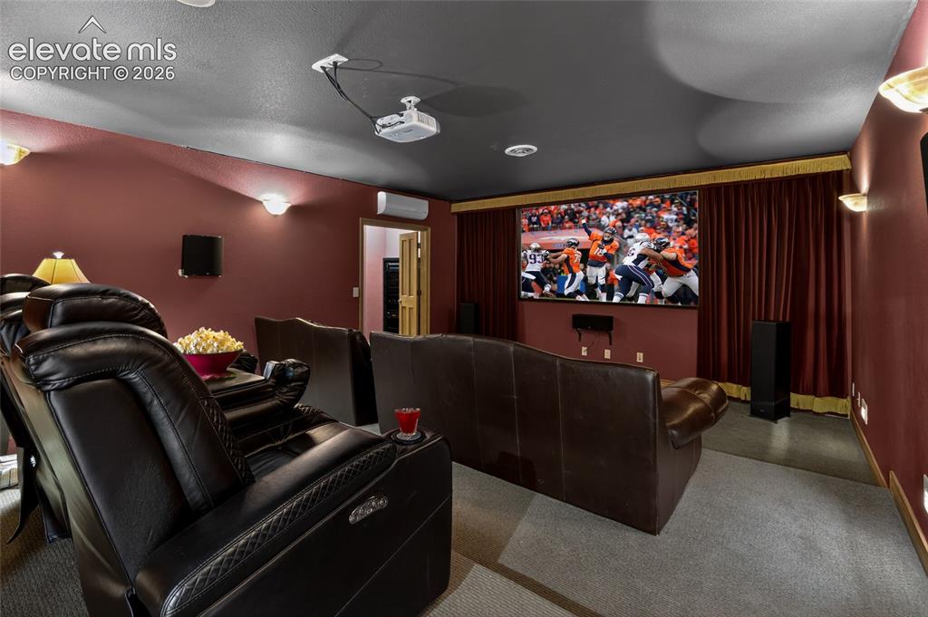 Image 38 of 50: Spacious home theater