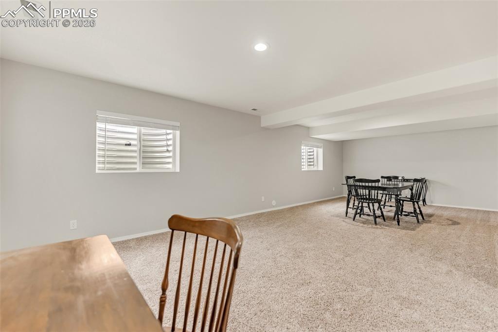 Image 41 of 43: Additional View of potential Home School area or Theater space