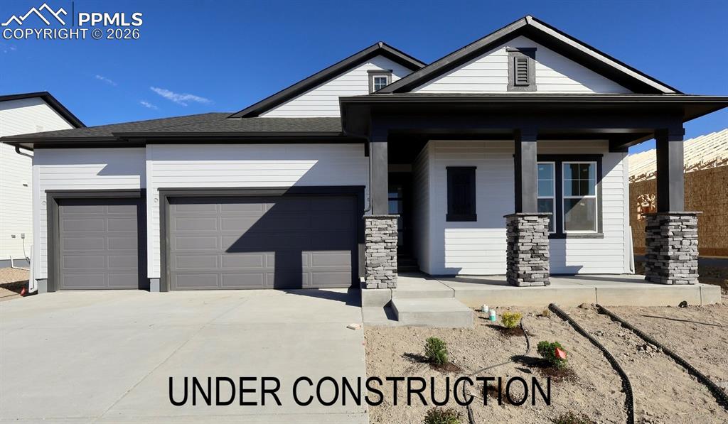 Caption: Front of Structure