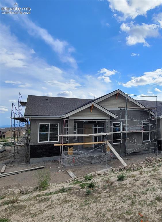 Caption: Marketing Floor Plan Built on Crawl Space