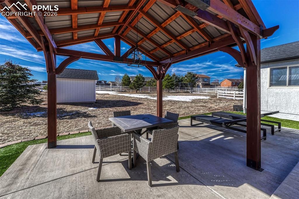 Image 36 of 42: From the back porch, there