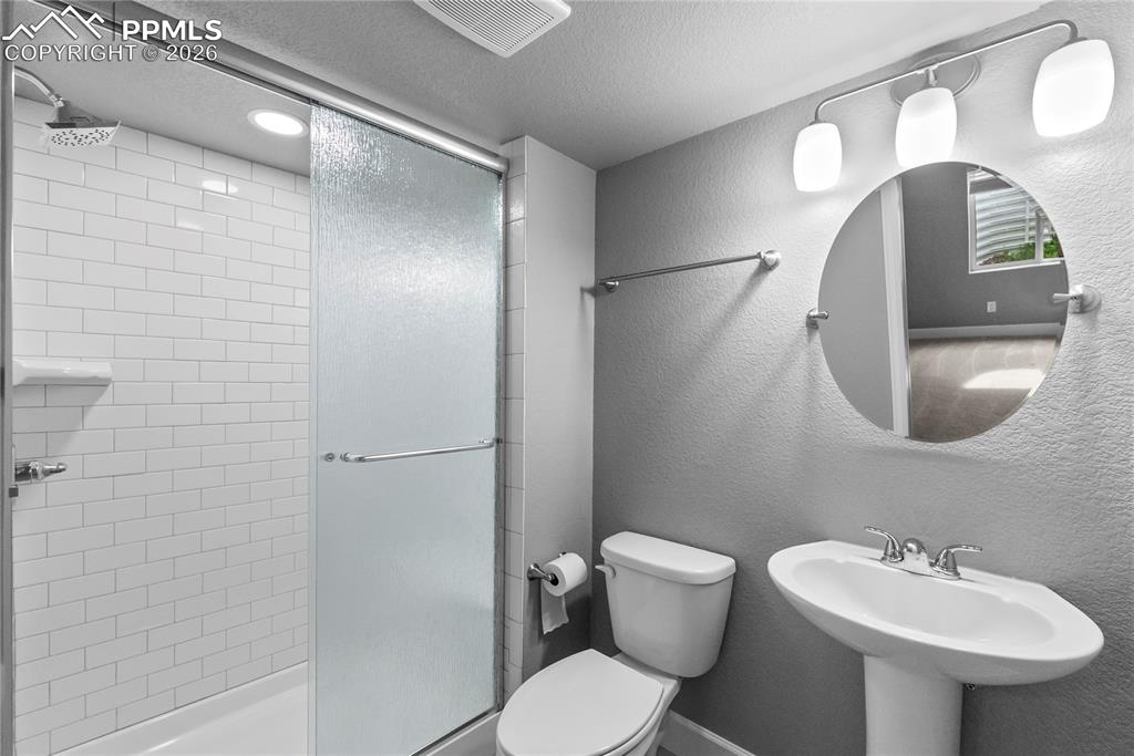 Image 31 of 43: 3/4 Bathroom in Basement