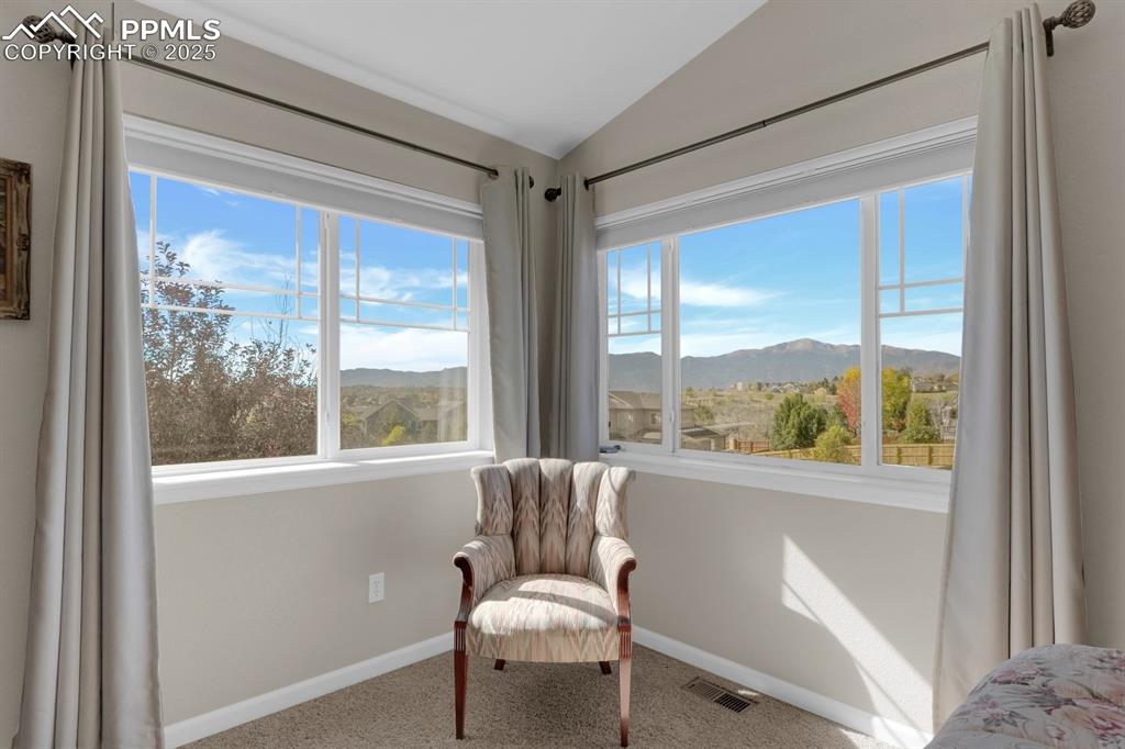 Image 4 of 43: View from Primary Bedroom **Pikes Peak!!