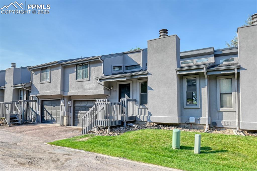 Caption: Front of Structure