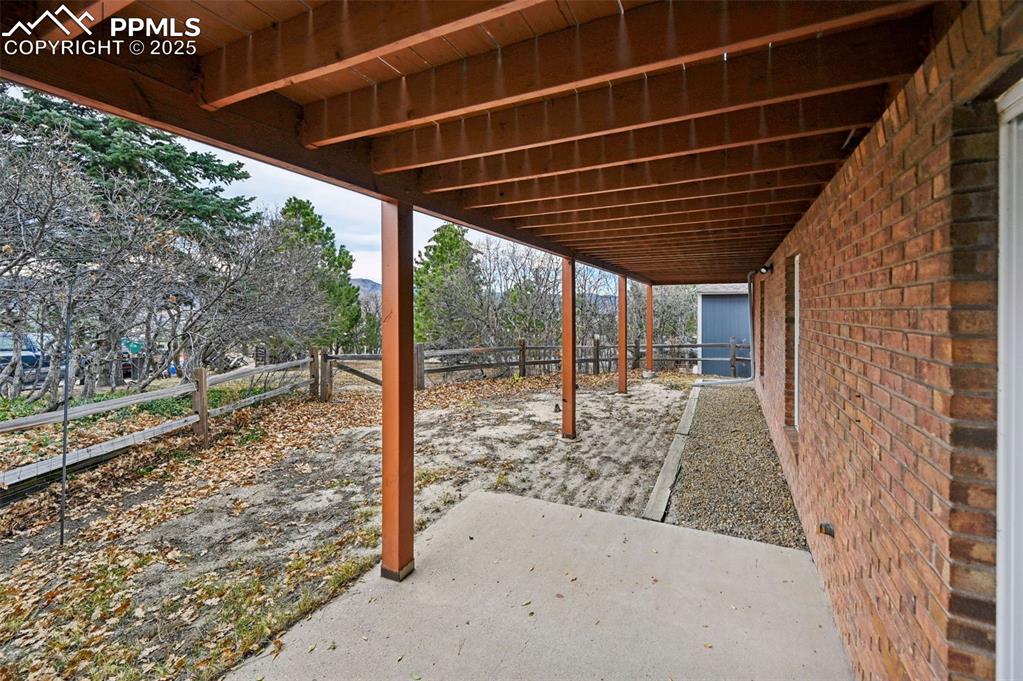 Image 12 of 49: View of patio