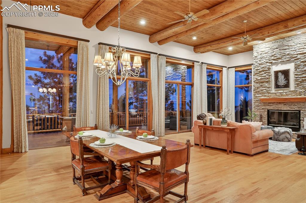 Image 11 of 47: Enjoy evenings indoors or outdoors