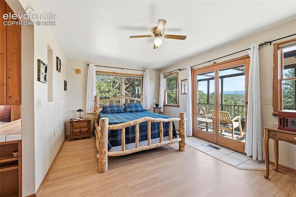 Image 18 of 49: Master bedroom. Bed frame is available!