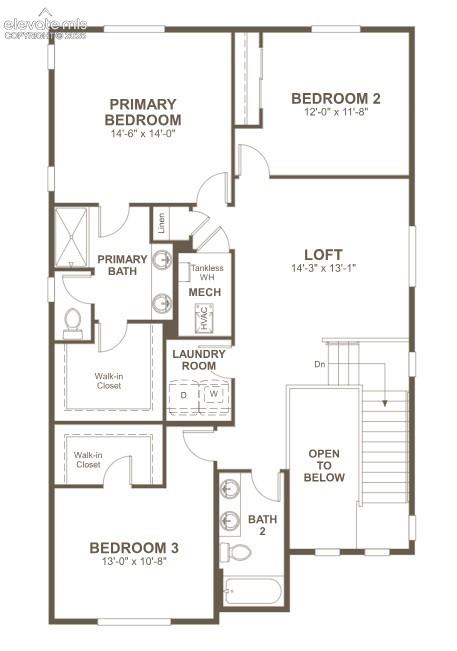 Image 3 of 3: Second Floor