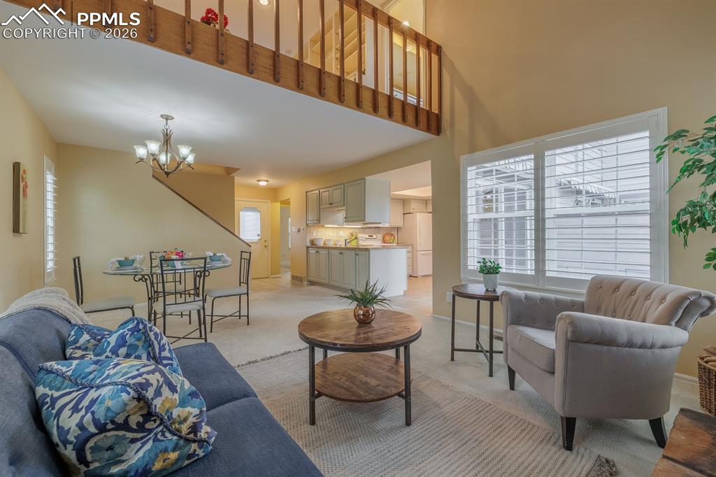 Image 14 of 47: Ease of entertaining with the kitchen off the living/dining area