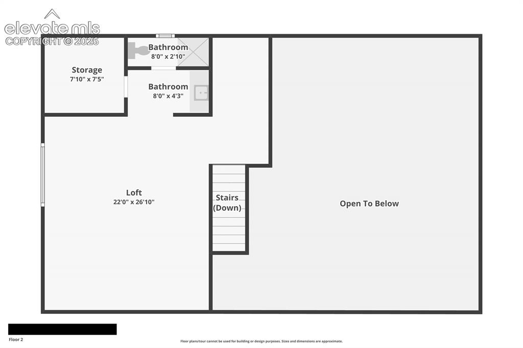 Image 31 of 34: Upper floor/loft