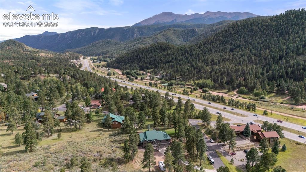 Image 46 of 46: View of property location with mountains and a forest