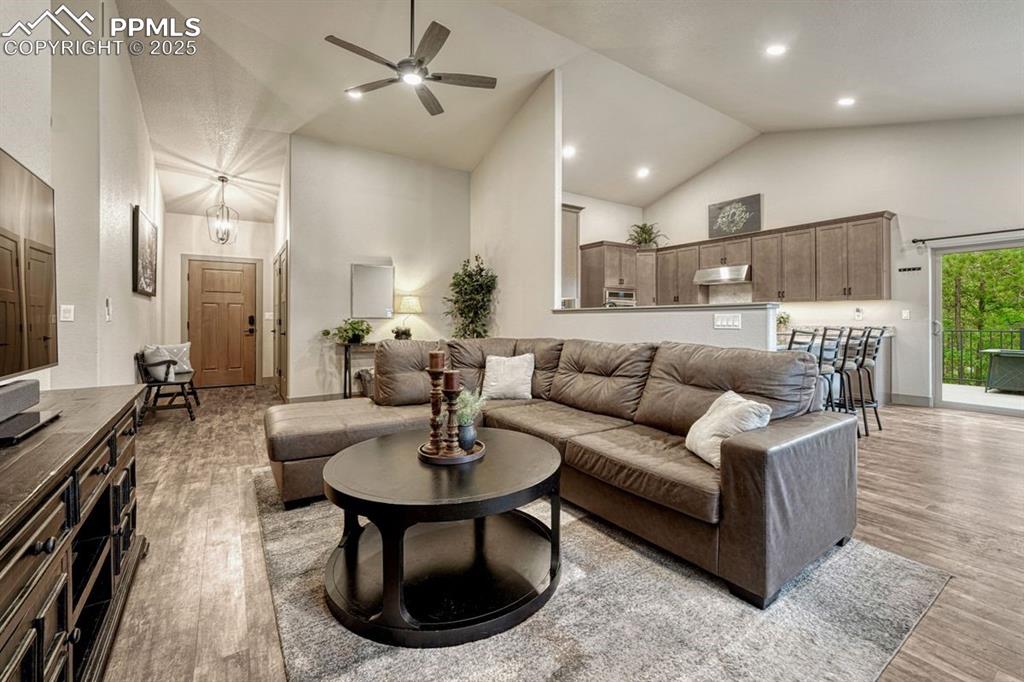 Image 2 of 32: Welcome in to bright spaces, canted ceilings and timeless Shaker charm