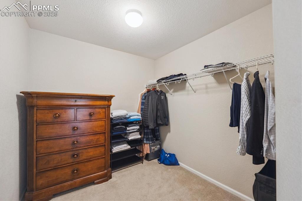 Image 20 of 36: Walk in closet featuring carpet flooring