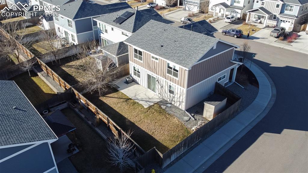 Image 29 of 41: Aerial view of residential area