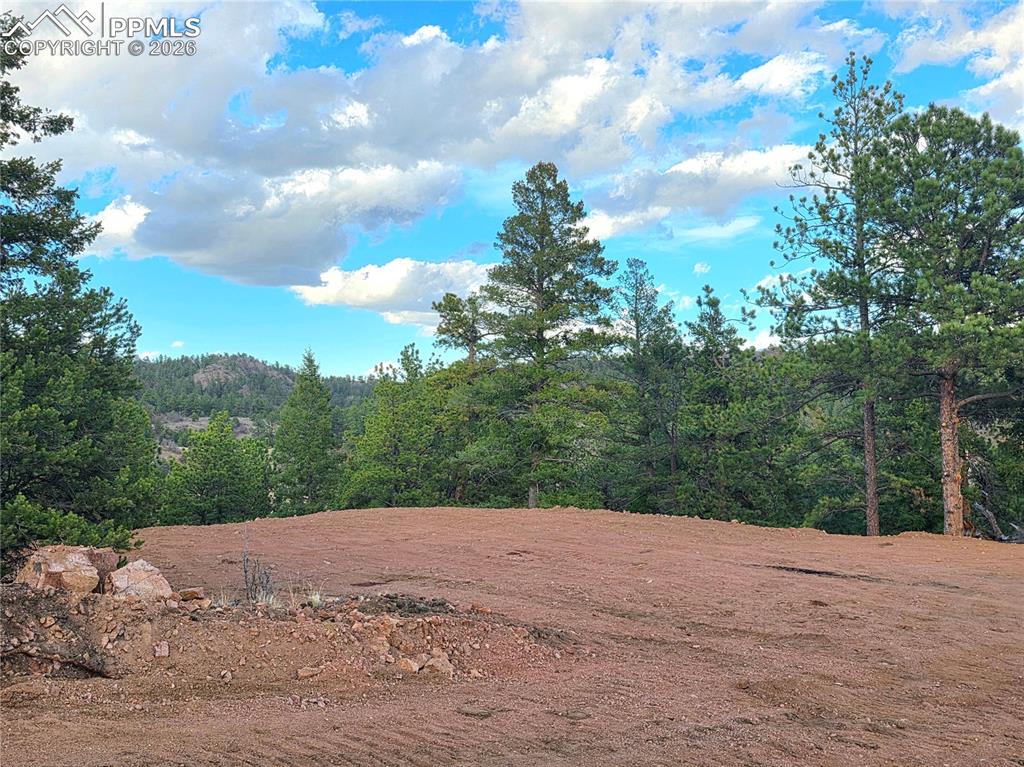 Image 15 of 28: Leveled area for garage near homesite