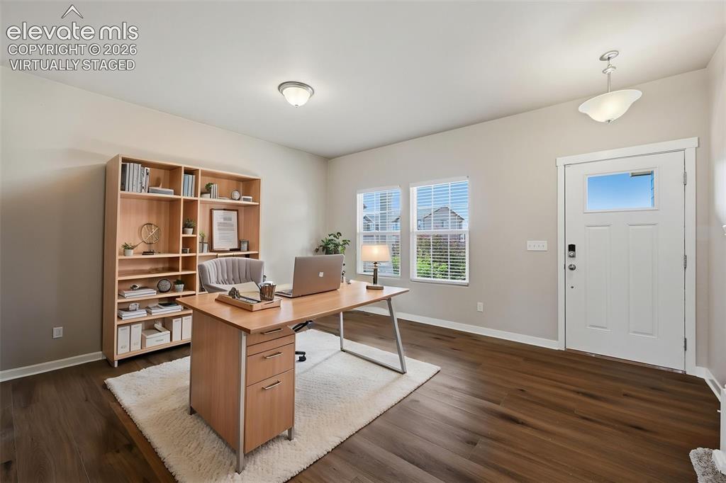 Image 4 of 34: The actual living space offers plenty of room for comfortable seating and c