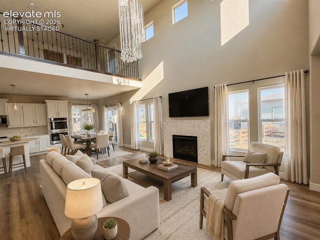 Image 10 of 50: From Living Room to the Kitchen Area and Dining Area with Maikn level Fikre