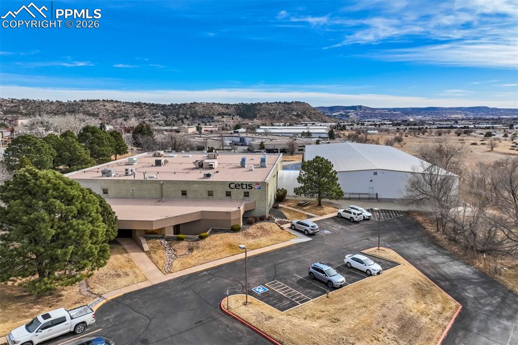 Caption: Aerial View