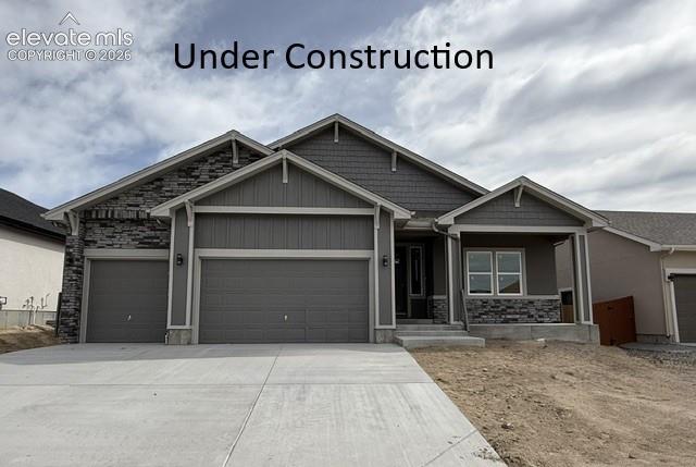 Caption: Front of Structure