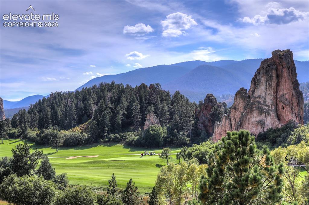 Image 39 of 41: Perry Park Golf Course and Sentinel Rock