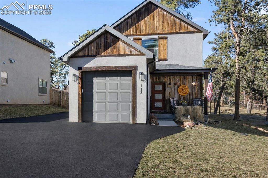 Caption: Front of Structure