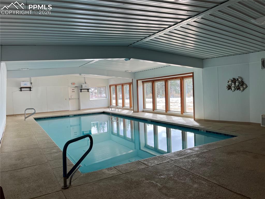 Image 11 of 11: Indoor heated pool available to members and guests!!! FUN! FUN! 